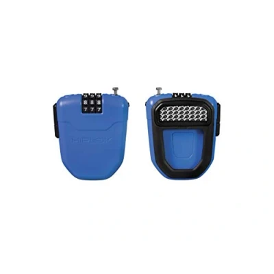 Afbeelding van Hiplok FX Cijfer Kabelslot met reflector, cyan