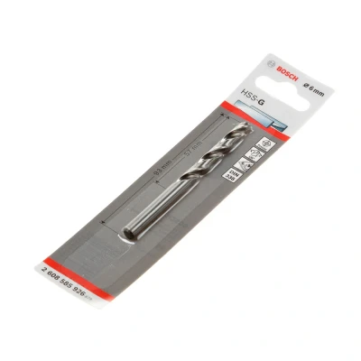 Afbeelding van Bosch metaalboor hss g 6 x 57 93 mm 1 stuk