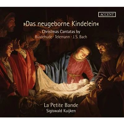 Afbeelding van La Petite Bande &amp; Sigiswald Kuijken Das Neugeborne Kindelein (CD)