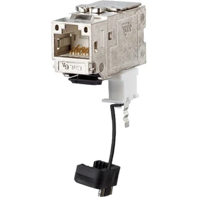 Afbeelding van Metz Connect 130B22 E RJ45 inbouwmodule Keystone CAT 6A