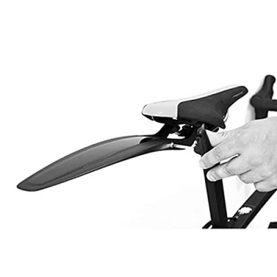 Image de Garde boue route/vtt ar 26/27.5/29 polisport s mud court noir fixation rail de selle