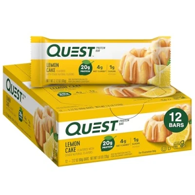 Afbeelding van Quest Protein Bars 12repen Lemon Cake