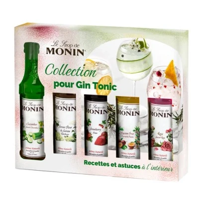 Image de Coffret de Sirop Monin pour Gin Tonic 5x5 cl