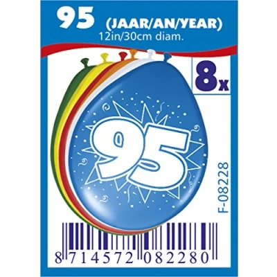 Afbeelding van Folat Ballonnen 95 jaar