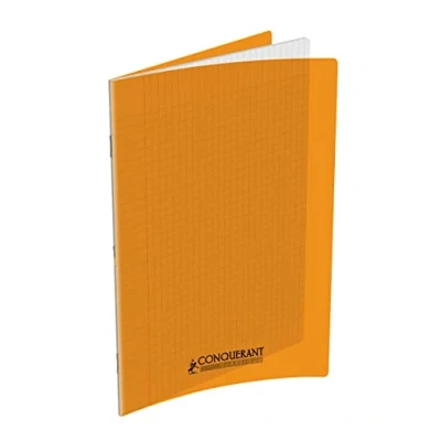 Afbeelding van Conquerant, Notitieboekje + schrijfblok, CLASSIQUE Cahier 240 x 320 mm, s&#039;yŠs, oranje (240 Rijen, Geen binding)