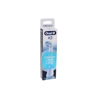 Image de Oral b Brosses à dents remplacement io ultimate clean white pack 2 8700216456791 8700216456869 Brosse électrique