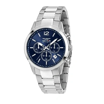 Afbeelding van Sector No Limits Herenhorloge, chronograaf, analoog, collectie 660 R3273617001, Staal, 41,00 mm, armband, Armband