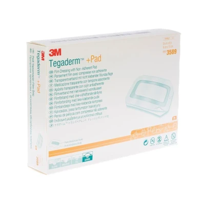 Afbeelding van 3M Tegaderm 3589 pleisters, 9 cm x 15 cm, 25 stuks