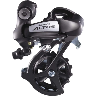 Afbeelding van Achterderailleur 7/8 speed Shimano Altus RD M310 zwart