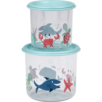 Afbeelding van Snackdoosjes Ocean Large Sugar Booger set van 2