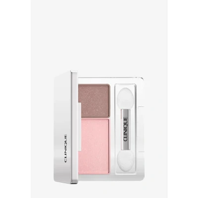 Afbeelding van Clinique ALL About Shadow DUO Oogschaduwpalet, Dames, Maat: 1.7 g, Strawberry fudge