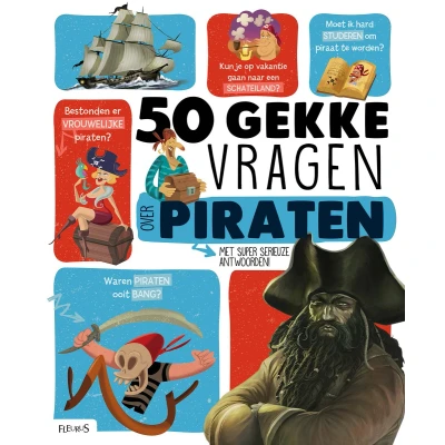Afbeelding van 50 gekke vragen over piraten