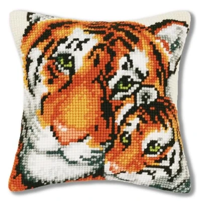 Afbeelding van Kruissteekkussen kit Tijger PN 0202614