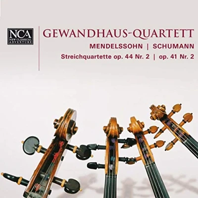 Afbeelding van Mendelssohn: Streichquartette Op. 44 Nr. 2; Schumann 41 2