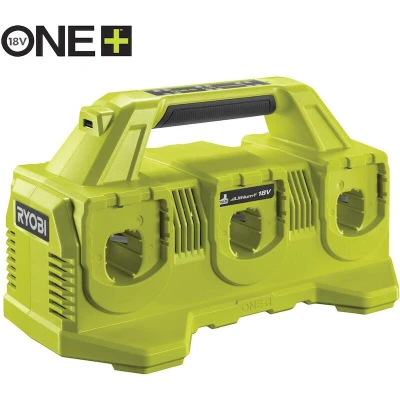 Afbeelding van Ryobi 18V 6 poorts lithium sequentiële oplader RC18640