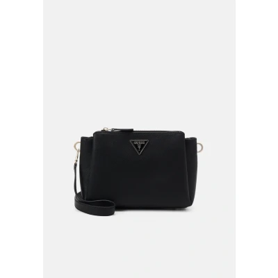 Afbeelding van Guess Noelle Compartment Schoudertas, Dames, Maat: One Size, Black