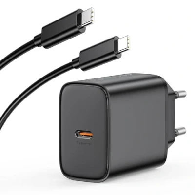 Image de chargeur USB C 45 W pour Samsung, câble de charge rapide USBC, avec 2 m, Samsung Galaxy S24 Ultra/S24/S23+/S23/S22/Note20, iPhone 16/15,