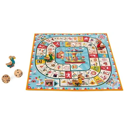Image de Jeu de l’oie Janod Carrousel