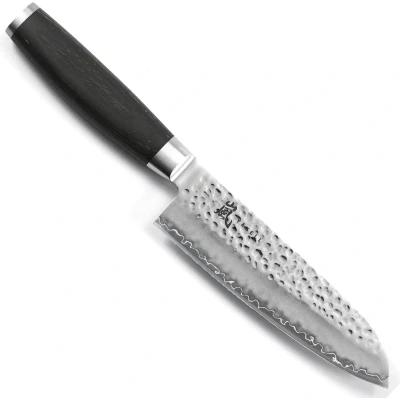Afbeelding van Yaxell Taishi Santoku Mes 16,5 cm Zwart Pakka Beukenhout Ultiem Vakmanschap en Duurzaamheid