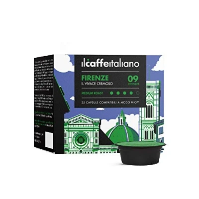 Afbeelding van FRHOME 120 koffiecapsules compatibel met Nespresso Firenze Intensiteit 9 Mix Il Caffè Italiano