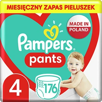 Afbeelding van Disposable nappies Pampers 4 (176 Units)