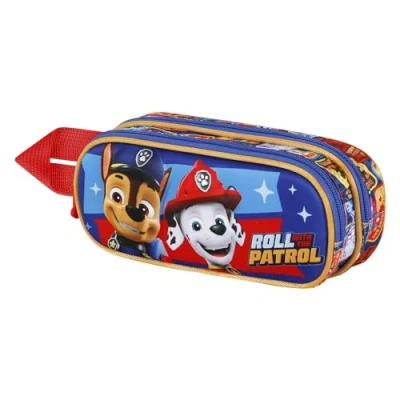 Afbeelding van Paw Patrol Duty 3D dubbel etui, Meerkleurig, 22 x 9,5 cm, één maat, Dubbele etui