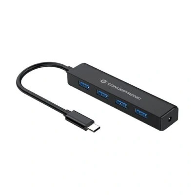 Image de Conceptronic CTC4USB3 Concentrateur (hub) 4 x SuperSpeed USB 3.0 de bureau