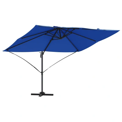 Afbeelding van vidaXL Cantilever Roma Parasol in Azuurblauw 352x251x260 cm, Aluminium