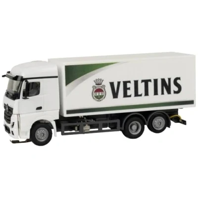Afbeelding van Faller 161439 MB Actros Streamspace Kofferaufbau Veltins Car system H0 Voertuig