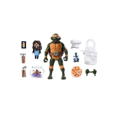 Afbeelding van NECA Teenage Mutant Ninja Turtles (Cartoon) Action Figure Ultimate Michelangelo VHS 18 cm Figuur