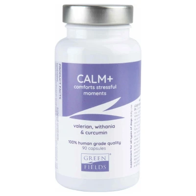 Afbeelding van Greenfields Calm+ Anti stressmiddel 90 caps