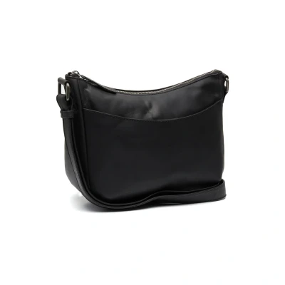 Afbeelding van The Chesterfield Brand Leren Schoudertas Zwart Henderson
