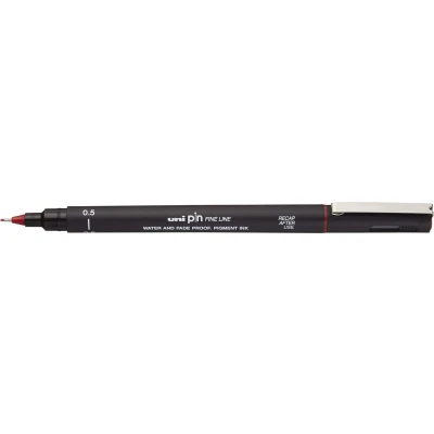 Afbeelding van Fineliner Uni ball Pin 0,5mm rood