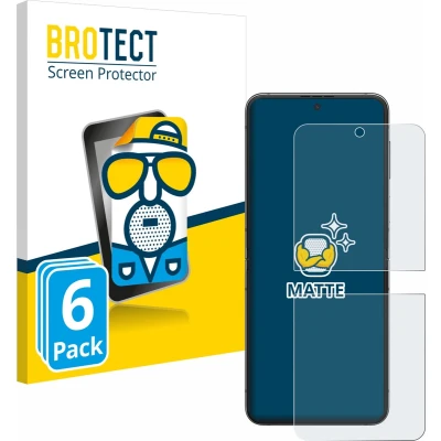 Afbeelding van BROTECT Screenprotector voor Samsung Galaxy Z Flip 5 Folie Beschermfolie matte (6 Stuks)