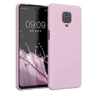 Afbeelding van kwmobile telefoonhoesje geschikt voor Xiaomi Redmi Note 9S / 9 Pro Max Hoesje smartphone Back cover in mauve