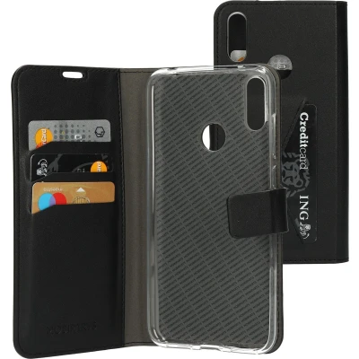 Afbeelding van Mobiparts Classic Wallet Case Huawei Y7 (2019) Black