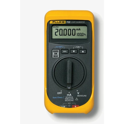 Afbeelding van Fluke 705 Kalibrator Stroomsterkte 1x 9 V batterij (blok), meegeleverd