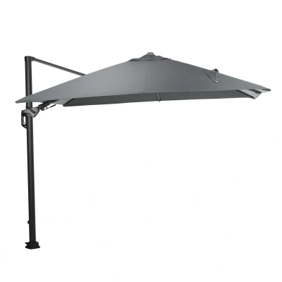 Afbeelding van Hawaii Lumen Parasol 300x300 cm Carbon Black Dark Grey