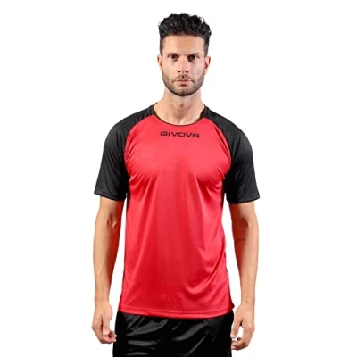 Afbeelding van givova Modieuze longwear voor heren, Rood/Zwart