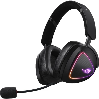 Afbeelding van ASUS A701 ROG Delta II Headset Bedraad en draadloos USB Type C Bluetooth 2.4 GHz zwart