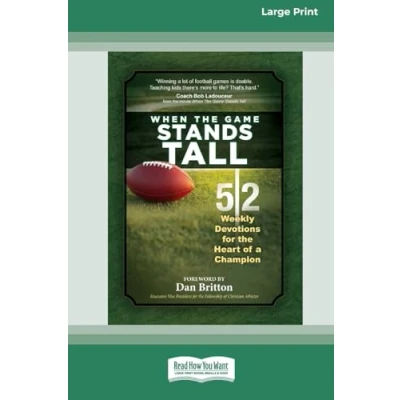 Afbeelding van When the Game Stands Tall Movie Devotional