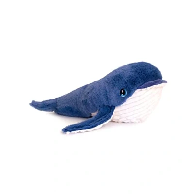 Afbeelding van Pluche knuffel dieren bultrug walvis 25 cm Knuffelbeesten walvissen speelgoed