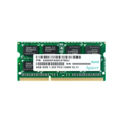 Image de Apacer DDR3 module 8 Go SO DIMM 204 broches 1600 MHz / PC3 12800 CL11 1.35 V mémoire sans tampon non ECC