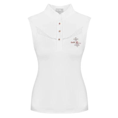 Image de Fair Play T shirt de Concours Cecile Rosegold Sleeveless Blanc
