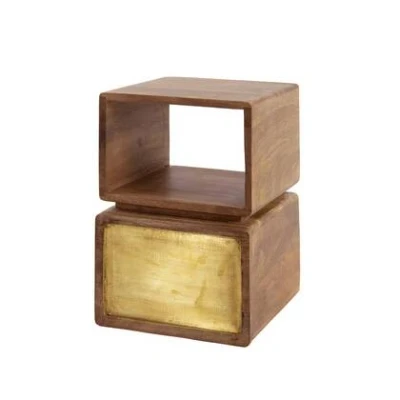 Afbeelding van AnLi Style Nachtkastje 1L XS brass