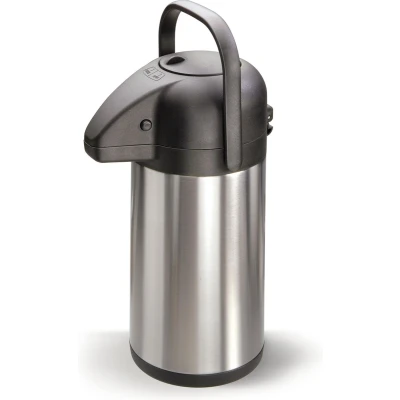 Afbeelding van MATO Thermoskan met pomp Pumpy roestvrij staal 1,9 liter