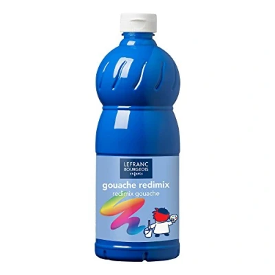 Image de Color And Co Gouache Liquide L&amp;b Cyan Flacon 1l