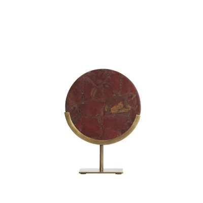 Afbeelding van Light &amp; Living Ornament GOUYA 25x10x35cm Rood