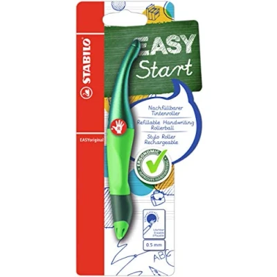 Afbeelding van Rollerpen STABILO Easyoriginal rechtshandig holograph edition medium groen blister à 1 stuk