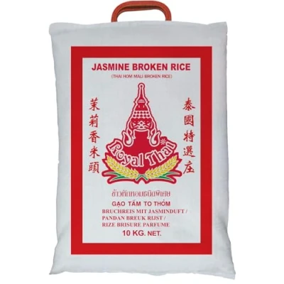 Afbeelding van Royal Thai Rice Gebroken Jasmijn Rijst 1 x 10 kg